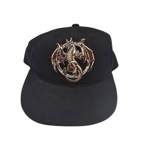 World‎ of Warcraft Dragonflight Blizzard Entertainment Black Snapback Cap Hat